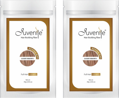 57% OFF on Juvenile Hair Building Fiber Refill Bag Of Light Brown