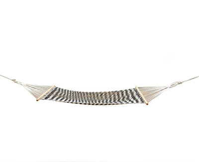 10% OFF on Royallyrelax Black & White Sleeping Cotton Hammock 10% OFF on Royallyrelax Black & White Sleeping Cotton Hammock