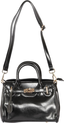 55% OFF on Thegudlook Black Handy Hand-held Bag Black 55% OFF on Thegudlook Black Handy Hand-held Bag Black