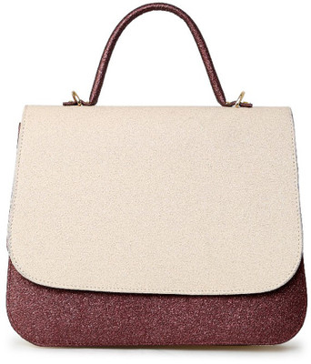 50% OFF on Ebry Royal-Fusion Hand-held Bag White, Brown