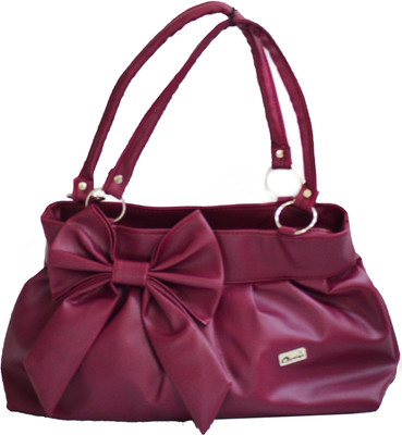 49% OFF on JG Shoppe Zurry Bow Shoulder Bag Pink-454