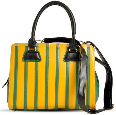 80% OFF on The Pari PR-1370 Hand Bag Green::Yellow