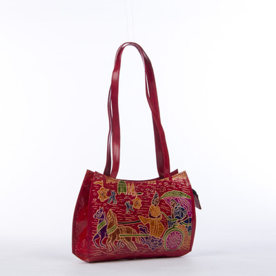 MunMun Glitzy Ladies Shoulder Bag Brown MunMun Glitzy Ladies Shoulder Bag Brown