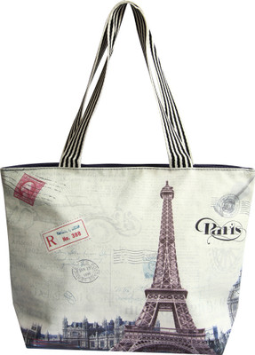 29% OFF on Inspired Livingg Eiffel Tote Purple 29% OFF on Inspired Livingg Eiffel Tote Purple