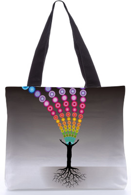 17% OFF on Rebel Digital Creation Tote Multi-color