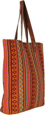 6% OFF on Garam Masala Abstract Tote Orange3