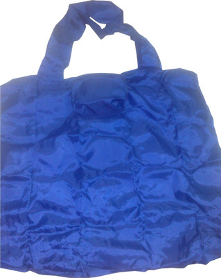 Travel Additions Folding Shopper Hand-held Bag Navy Blue
