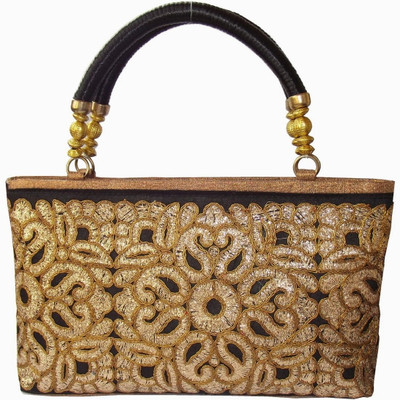 55% OFF on Moksh NX177BK380 Hand-held Bag Black