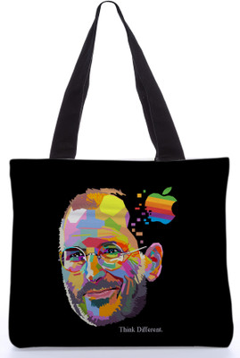 30% OFF on Snoogg Canvas Design Face Print Tote Black 30% OFF on Snoogg Canvas Design Face Print Tote Black