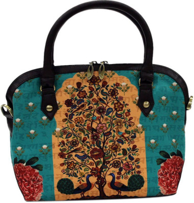 DesiPop Ladies Small Marli Hand-held Bag Green