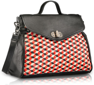 40% OFF on Phive Rivers Roslyn Cubes_Pr546 Satchel Black-red-cream 40% OFF on Phive Rivers Roslyn Cubes_Pr546 Satchel Black-red-cream