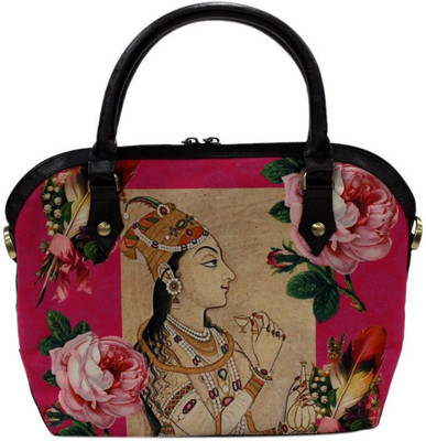 DesiPop Ladies Small Marli Hand-held Bag Pink