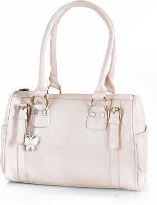 41% OFF on Butterflies Trendy Hand-held Bag White 41% OFF on Butterflies Trendy Hand-held Bag White