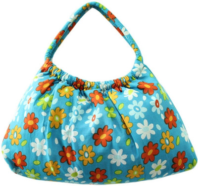 50% OFF on Anekaant Flora Hand-held Bag Blue
