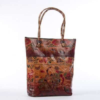 MunMun Fabulous Ladies Hand-held Bag Brown MunMun Fabulous Ladies Hand-held Bag Brown