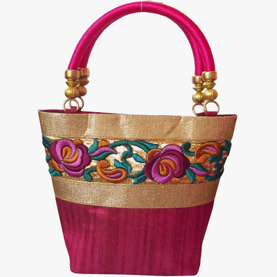 55% OFF on Moksh NX134RP250 Hand Bag Pink