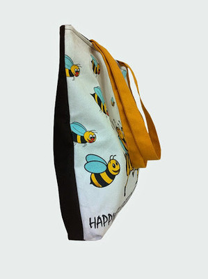 70% OFF on Carry on Bags Hapiness Is Buzzing Tote Yellow 70% OFF on Carry on Bags Hapiness Is Buzzing Tote Yellow