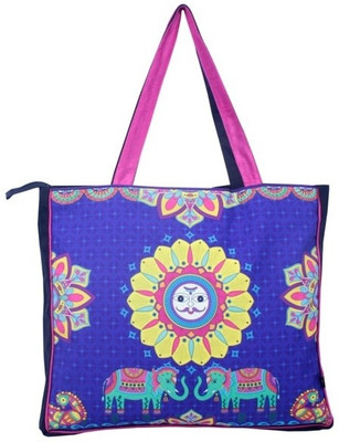 The Bombay Store Neo Mithila Sun Tote Multi14 The Bombay Store Neo Mithila Sun Tote Multi14