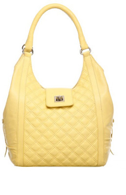 31% OFF on Neon By Paint PT091445 Leather Hand-held Bag Lemon yellow-45