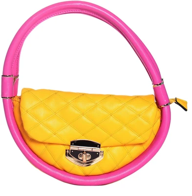 44% OFF on Eleegance 2614 Hand-held Bag Yellow