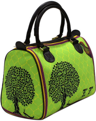 DesiPop Worlilime Hand-held Bag Green