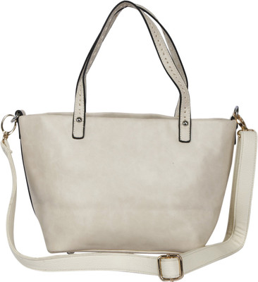 55% OFF on Thegudlook Large Gathered Hand-held Bag Cream