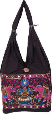 71% OFF on Womaniya Handicraft Jhola Shoulder Bag Black 71% OFF on Womaniya Handicraft Jhola Shoulder Bag Black