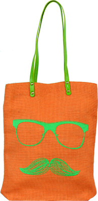 26% OFF on Greenobag Jute Moochh Tote Orange 26% OFF on Greenobag Jute Moochh Tote Orange