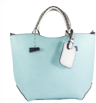 69% OFF on Heels & Handles Veva Hand-held Bag Blue