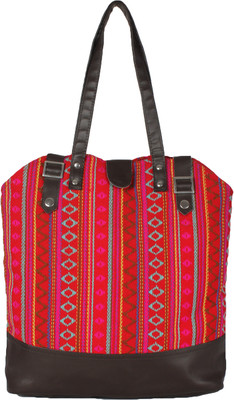 11% OFF on Garam Masala Abstract Tote Red7