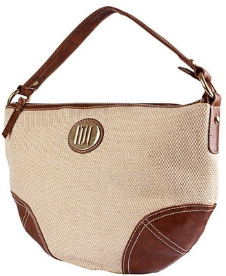 54% OFF on Ivory Tag Chloe Brown Hand-held Bag Brown