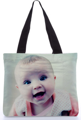 30% OFF on Snoogg Canvas Design Baby Tote Off White