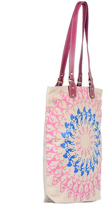 29% OFF on Greenobag Ethnic Human Chakra Tote Light Pink