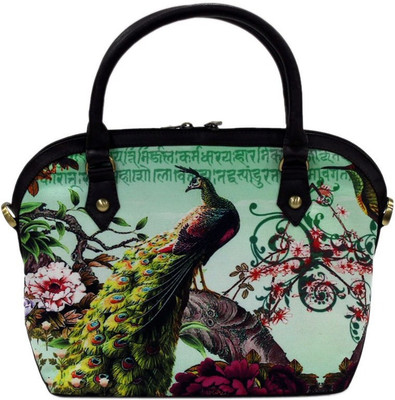 DesiPop Ladies Small Marli Hand-held Bag Green