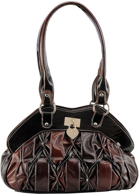 14% OFF on Shagrila SGA-BLK BRWN-19 Hand-held Bag Black, Brown