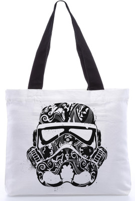 30% OFF on Snoogg Canvas Design Darth Vader Mazel Down Tote White 30% OFF on Snoogg Canvas Design Darth Vader Mazel Down Tote White