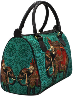 DesiPop Gajaqua Satchel Green DesiPop Gajaqua Satchel Green