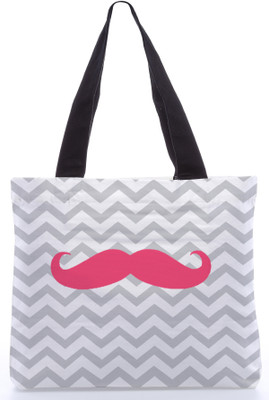 30% OFF on Snoogg Canvas Design Zigzag Tote White, Grey 30% OFF on Snoogg Canvas Design Zigzag Tote White, Grey