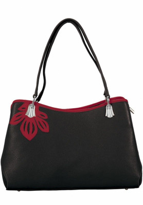 Adamis VB737 Hand-held Bag Black-Red Adamis VB737 Hand-held Bag Black-Red