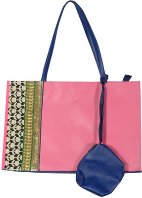 25% OFF on Potlis Designer Hand-held Bag Pink 25% OFF on Potlis Designer Hand-held Bag Pink