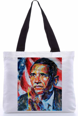 30% OFF on Snoogg Canvas Design Men Sketch Tote Multicolor