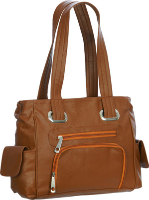 64% OFF on Meridian Pebble Shoulder Bag Tan