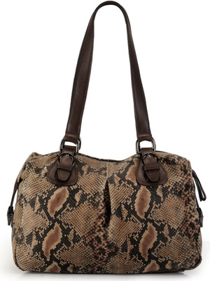 Phive Rivers Genuine Leather - KANARA_PR846 Hand-held Bag Brown