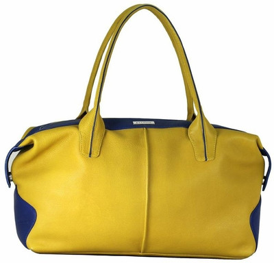 Lupine Nosegay Hand Bag Yellow::Blue