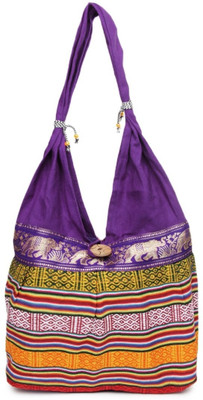 44% OFF on Kraftrush Fabric Shoulder Bag Multicolor16