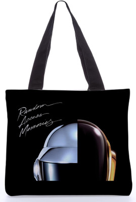 30% OFF on Snoogg Canvas Design Random Access Memories Tote Black 30% OFF on Snoogg Canvas Design Random Access Memories Tote Black