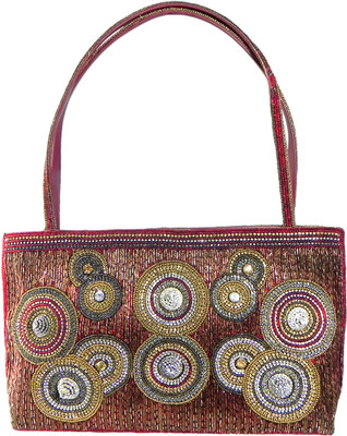 17% OFF on Purse Collection New Linning Design Shoulder Bag Maroon-221 17% OFF on Purse Collection New Linning Design Shoulder Bag Maroon-221