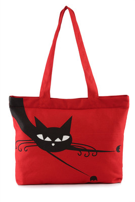 42% OFF on Vogue Tree Peepcat Tote Red 42% OFF on Vogue Tree Peepcat Tote Red