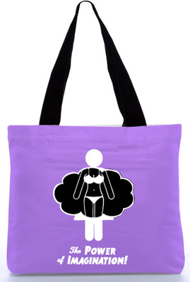 40% OFF on Snoogg Canvas Design Massage Shoulder Bag White