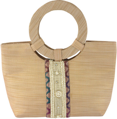 24% OFF on Potlis Designer Hand-held Bag Gold-02 24% OFF on Potlis Designer Hand-held Bag Gold-02